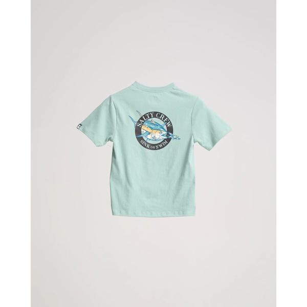 Chaser Boys Short Sleeve T-Shirt - Mackeral