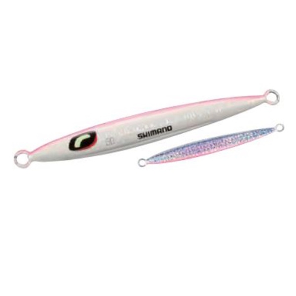 Ocea Pebble Light Slowfall Jig - Pink Glow