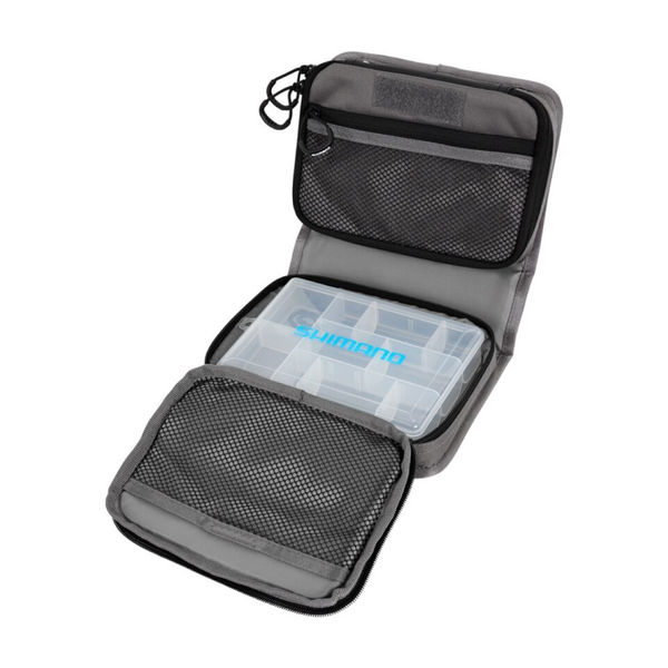 Softbait Tackle Wallet With Jighead Case - Grey 