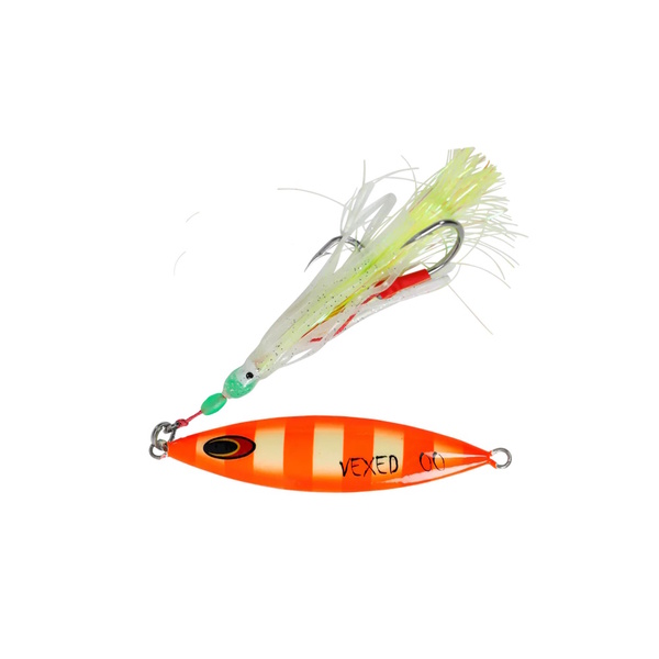 Dhu Drop Slow Pitch Jig - Orange Glow 