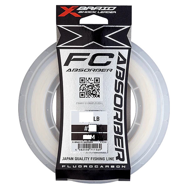 Xbraid Fluorocarbon Absorber Leader Spools