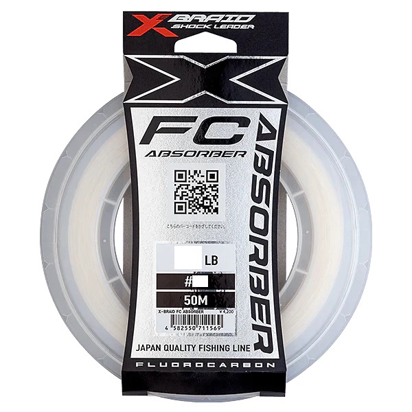 Xbraid Fluorocarbon Absorber Leader Spools