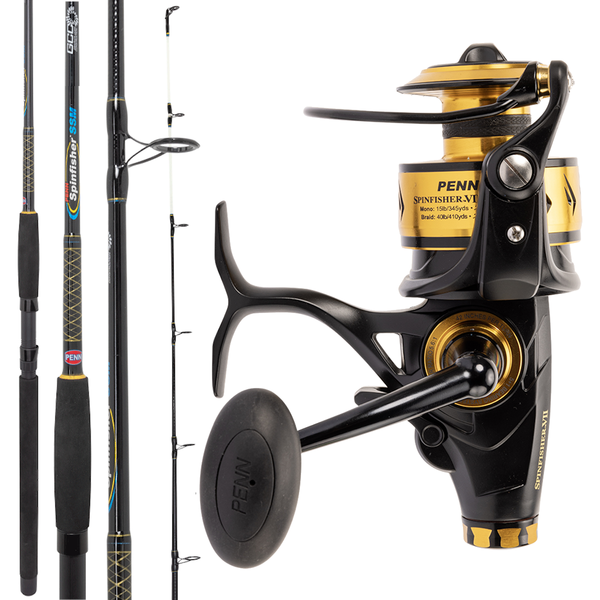 Ssvii Spinfisher 6500 Live Liner / Spinfisher 7' 8-15Kg Spin Combo 2 Pc