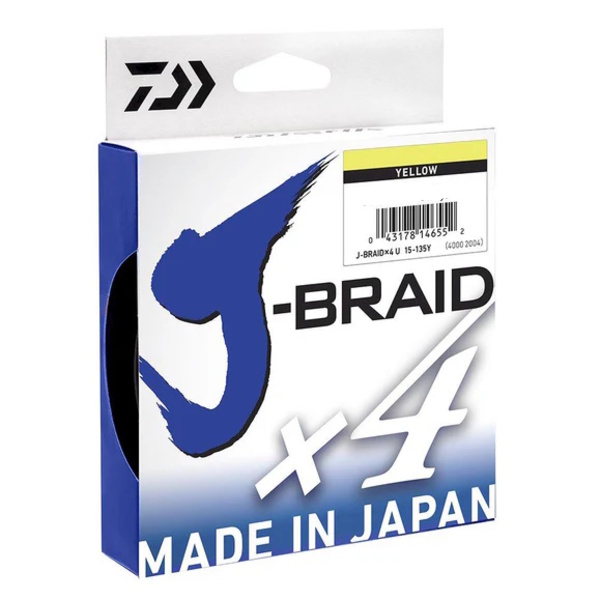 Daiwa Braid Yellow J Braid X4