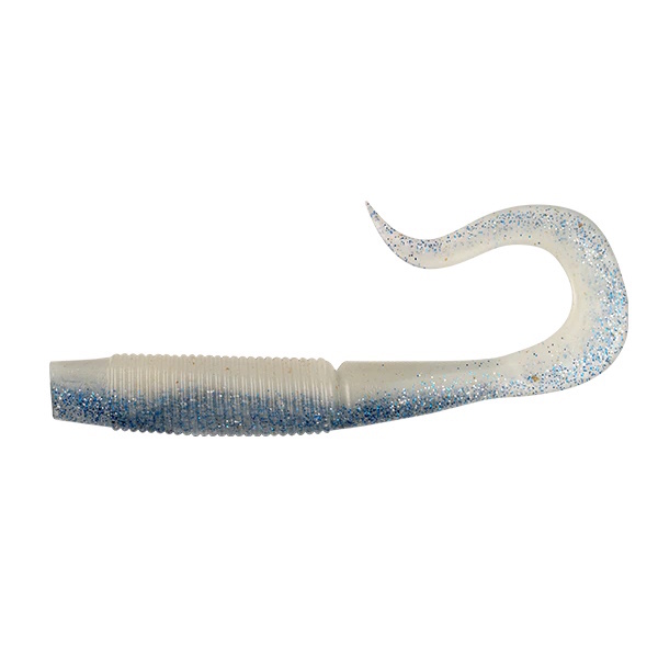 Baitjunkie Wave Minnow Softbait - Whitewash Glow