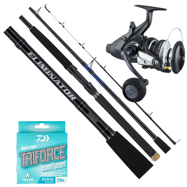 Free Swimmer Br 8000 / Eliminator Rod 701S Combo + Mono