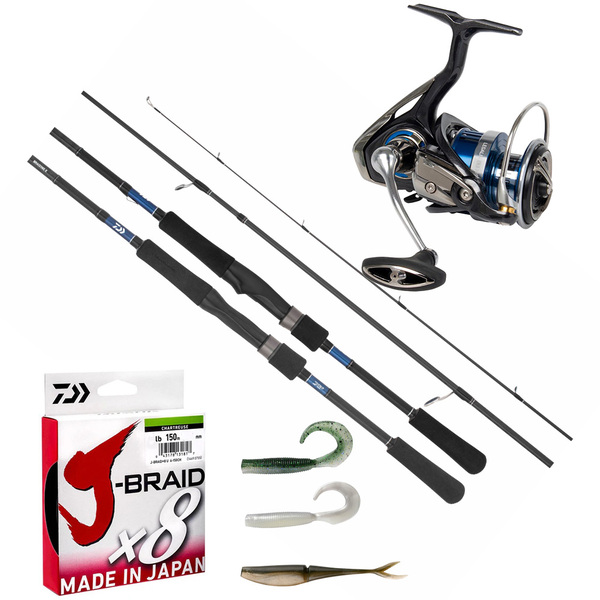 Legalis Lt 3000D-C / Tierra 7102Mfs-Nz Come With Free Braid + 3 Softbaits