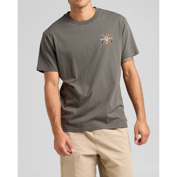 Captain Cooked Short Sleeve Tee - Charcoal