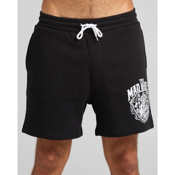 Port Side Ahoy Fkrs Trackshort - Black