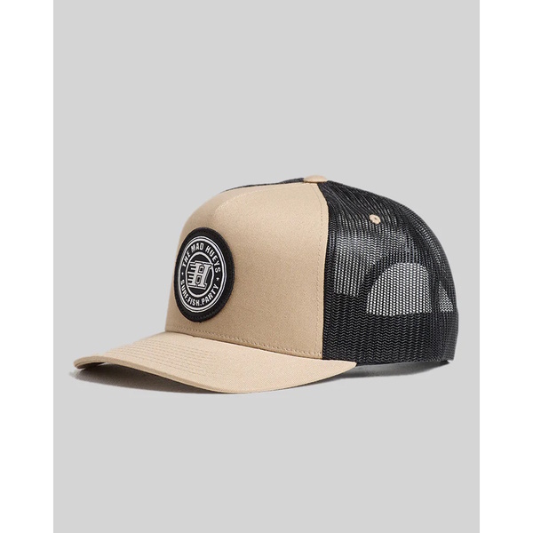 H Series Twill Trucker Cap - Tan