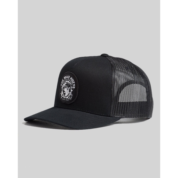 Getting Hammered Twill Trucker Cap - Black