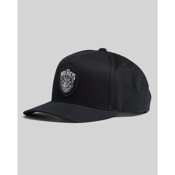 Port Side Ahoy Fkrs Twill Snapback Cap - Black