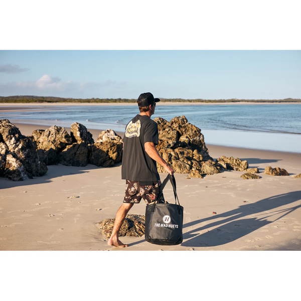 Hueys Dry Bucket Bag - Black