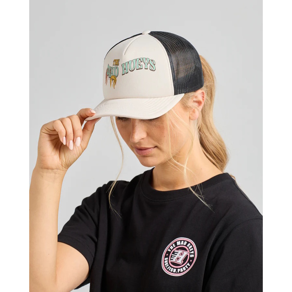 Locals Only Womens Foam Trucker Cap - Stone