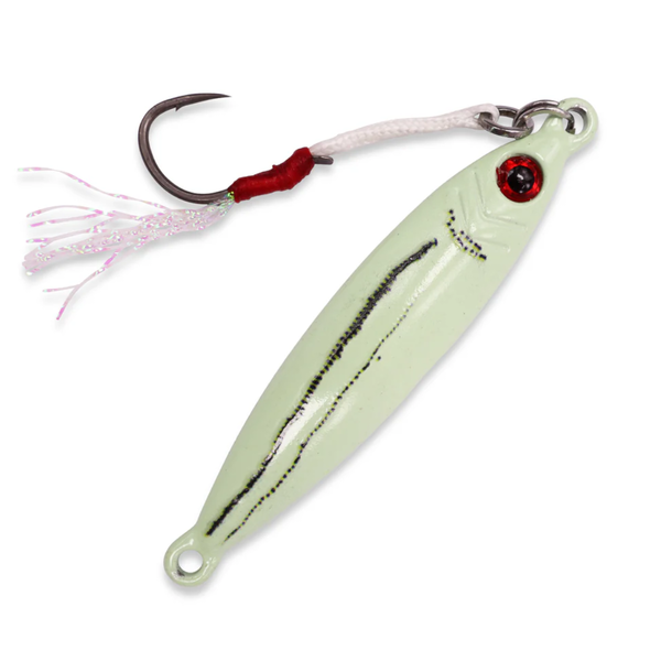 Pixel Tungsten Micro Jig - White Bait