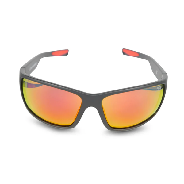 Ultra Polarised Sunglasses Tr90 Frame - Matte Black/Red Lens