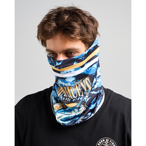 Sword Fight Face Gaiter Multi Scarf - Navy