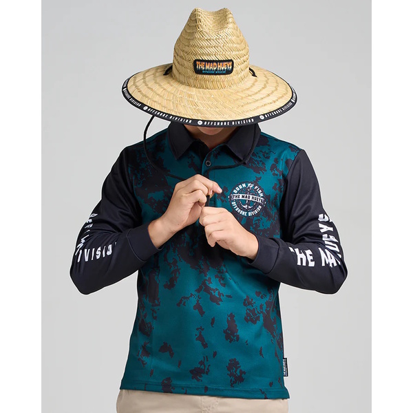 Born To Fish Youth Boys Fishing Jersey - Atlantic