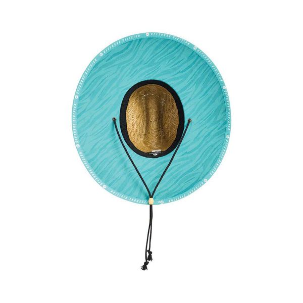 Good Vibes Womens Straw Hat - Aqua