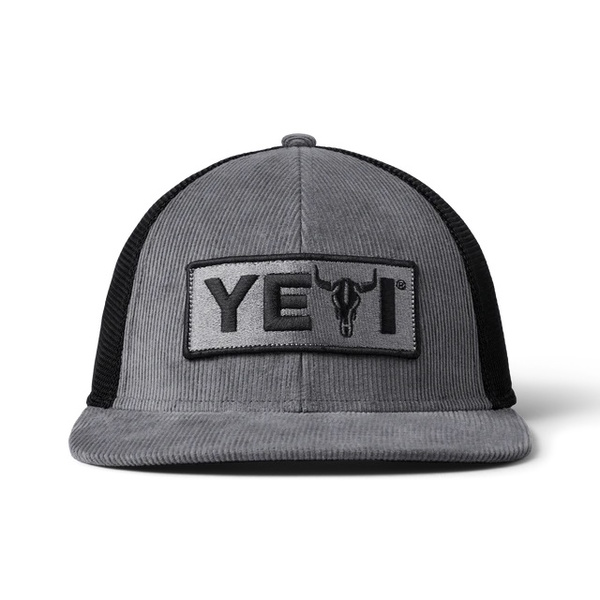 Steer Flat Brim Hat - Grey 