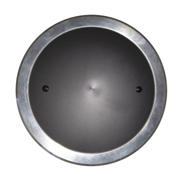 Commercial Quality Deck Plate Alloy Lid 150Mm - Black