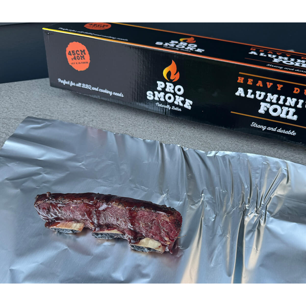 Heavy Duty Bbq Tinfoil 35 Microns - 40M X 45Cm