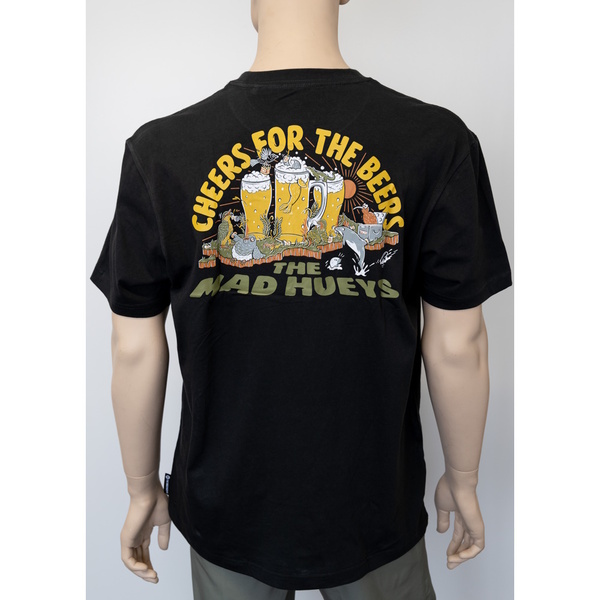 Nz Beers Short Sleeve Tee Shirt - Vintage Black