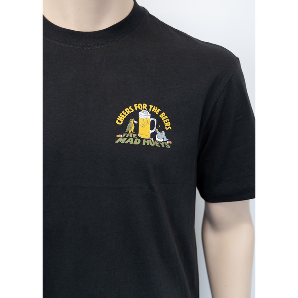 Nz Beers Short Sleeve Tee Shirt - Vintage Black