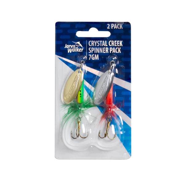 Crystal Creek 7G Spinner Lure Pack - 2Pc