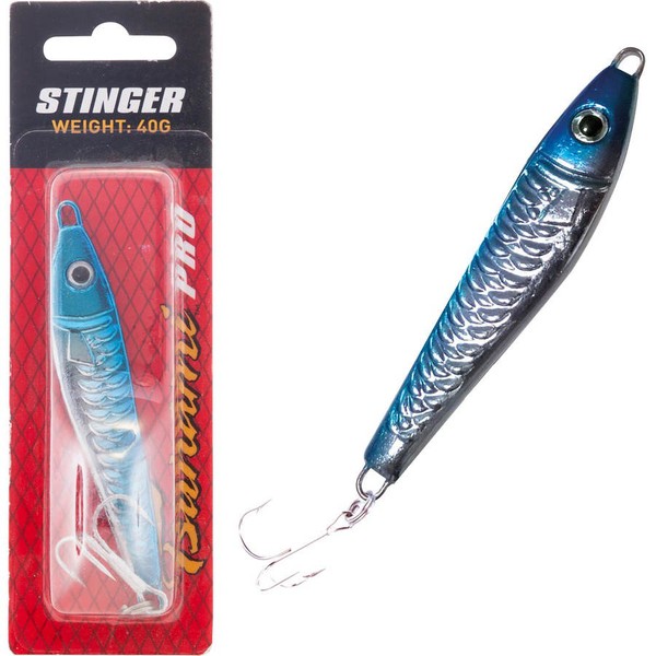 Stinger Lure Blue Chrome