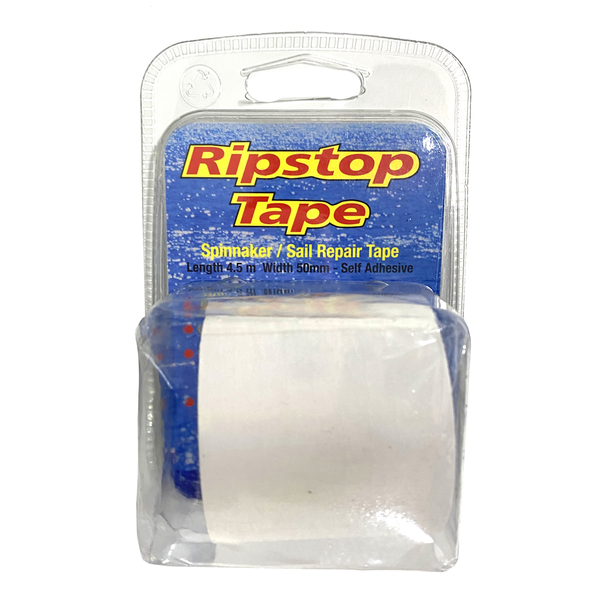 Ripstop Sail Repair Tape Self Adhesive White 50Mm X 4.5M