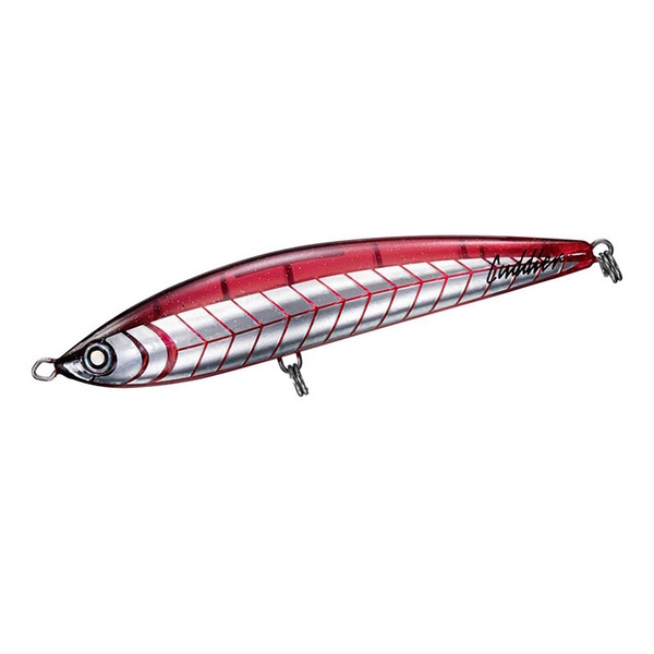 Saltiga 185Mm Cuddler Lure - Clear Red Kira