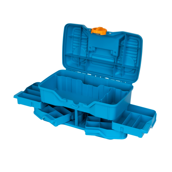 Nextgen Tackle Box 4/0 Medium 4 Tray Blue