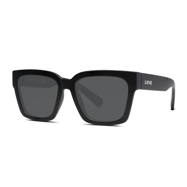 Lenny Kids Non-Polarised Sunglasses - Matt Black/Smoke Lenses 