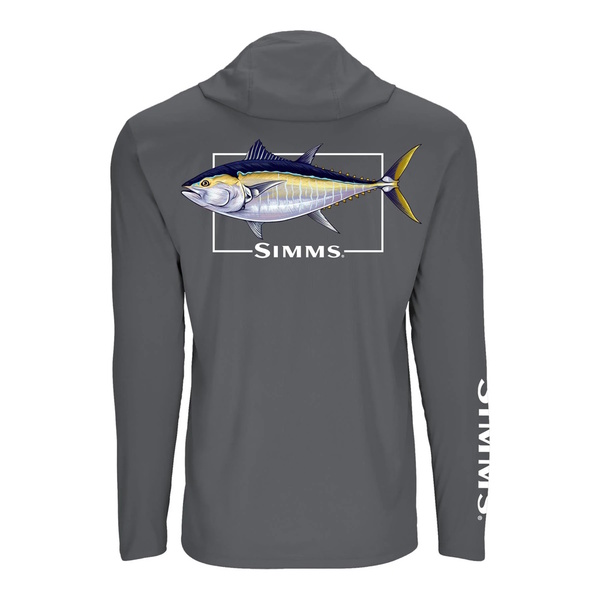 Graphic Solartech Hoodie - Bluefin Tuna