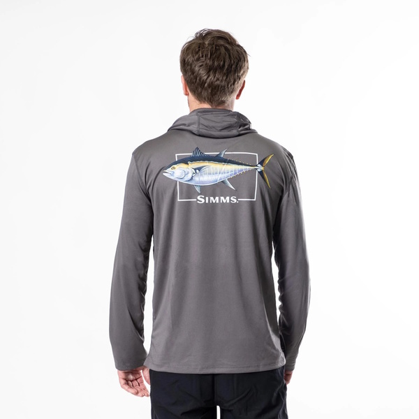 Graphic Solartech Hoodie - Bluefin Tuna