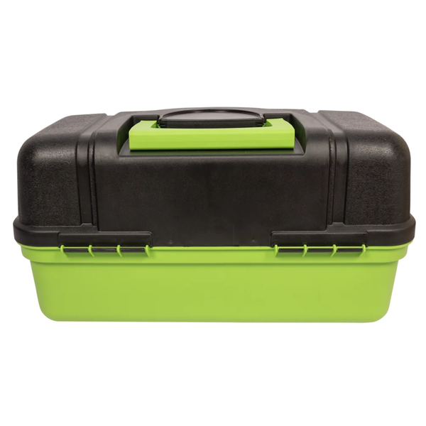 6103 Green And Black Tackle Box - 3 Tray