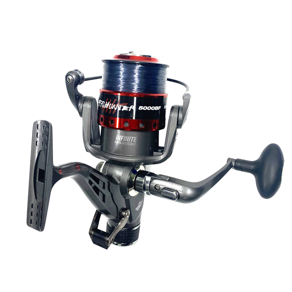 Baitfeeder 5000 Fishunter Boat Set 6'6" 4-8Kg Spin Combo Spooled With Mono