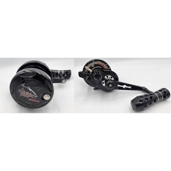 Monster Game Hg Pe4 Turbo Overhead Lever Drag Reel Black