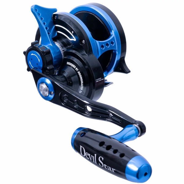 Wiki Devil Star 2500Xh Turbo Overhead Lever Drag Reel Black/Blue