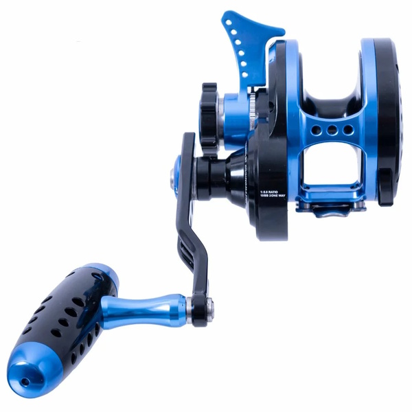 Wiki Devil Star 2500Xh Turbo Overhead Lever Drag Reel Black/Blue