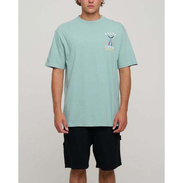 Tailed Standard Short Sleeved Tee-Shirt - Mackeral