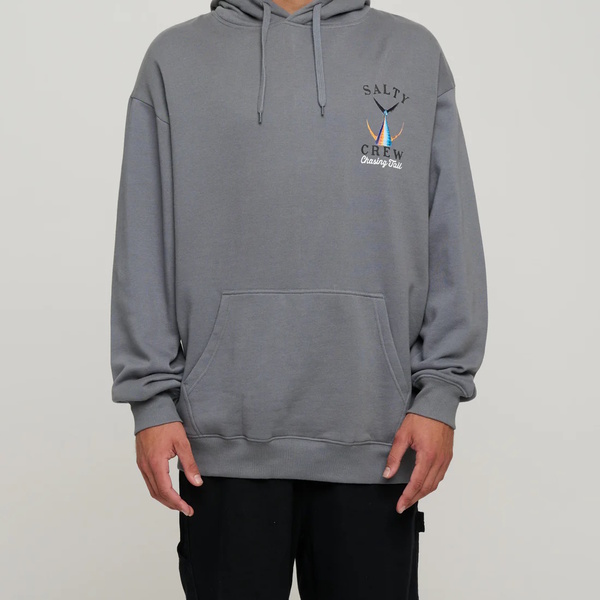 Tailed Hooded Mw Fleece - Charcoal