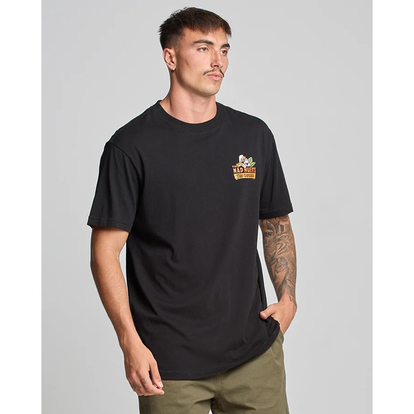 The Island Captain Short Sleeve Tee - Black