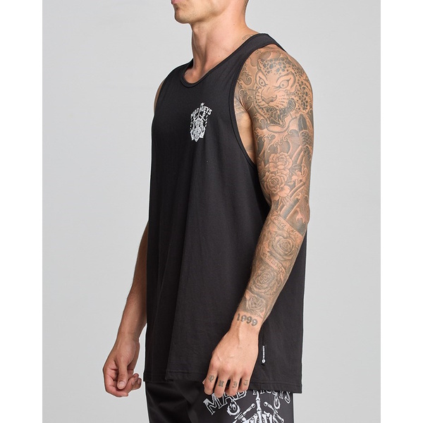 Ahoy Fkrs Tank Singlet - Black