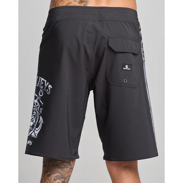 Ahoy Fkrs Boardshort 20" - Black