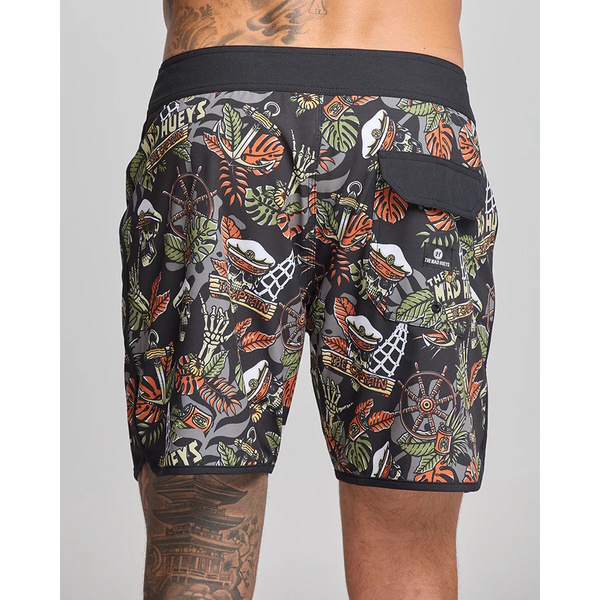 The Island Captain Boardshort 17" - Black