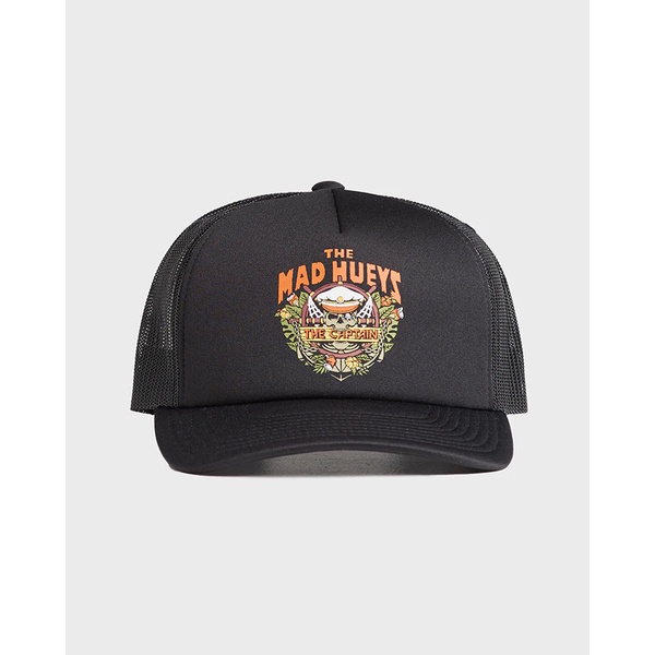 The Island Captain Foam Trucker Cap - Black