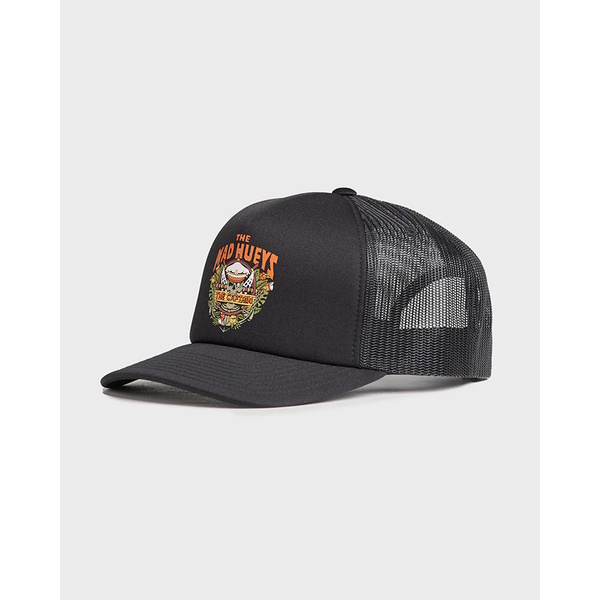 The Island Captain Foam Trucker Cap - Black