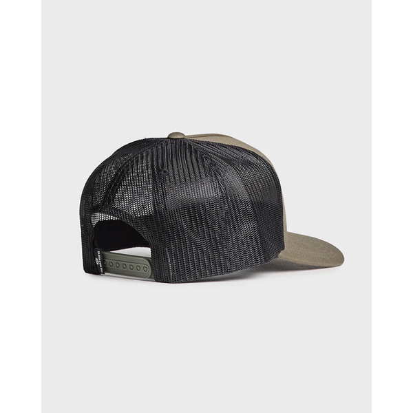 H Series Twill Trucker Cap - Olive